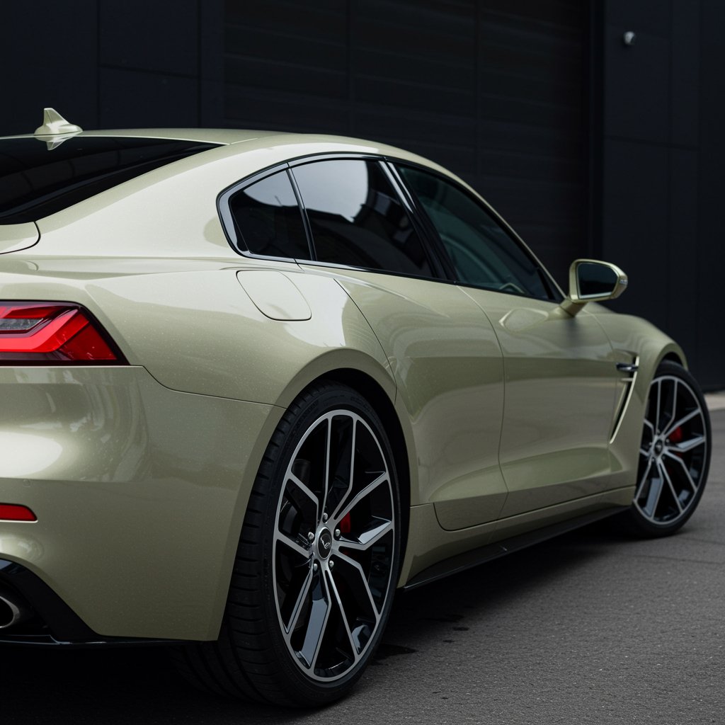 Vinyl Wrap In Scarborough Modern Car With Sleek Vinyl Wrap Finish Parked Outdoors Showcasing Premium Vehicle Styling And Design