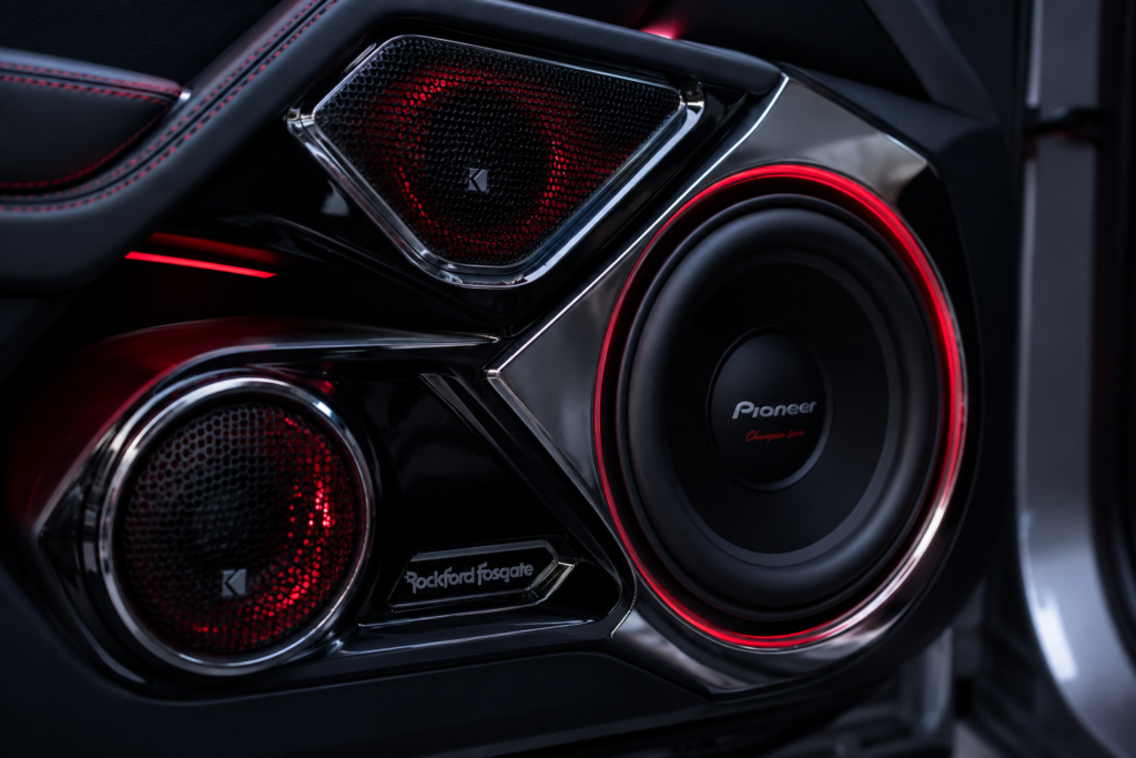 Speakers, Woofers & Amps