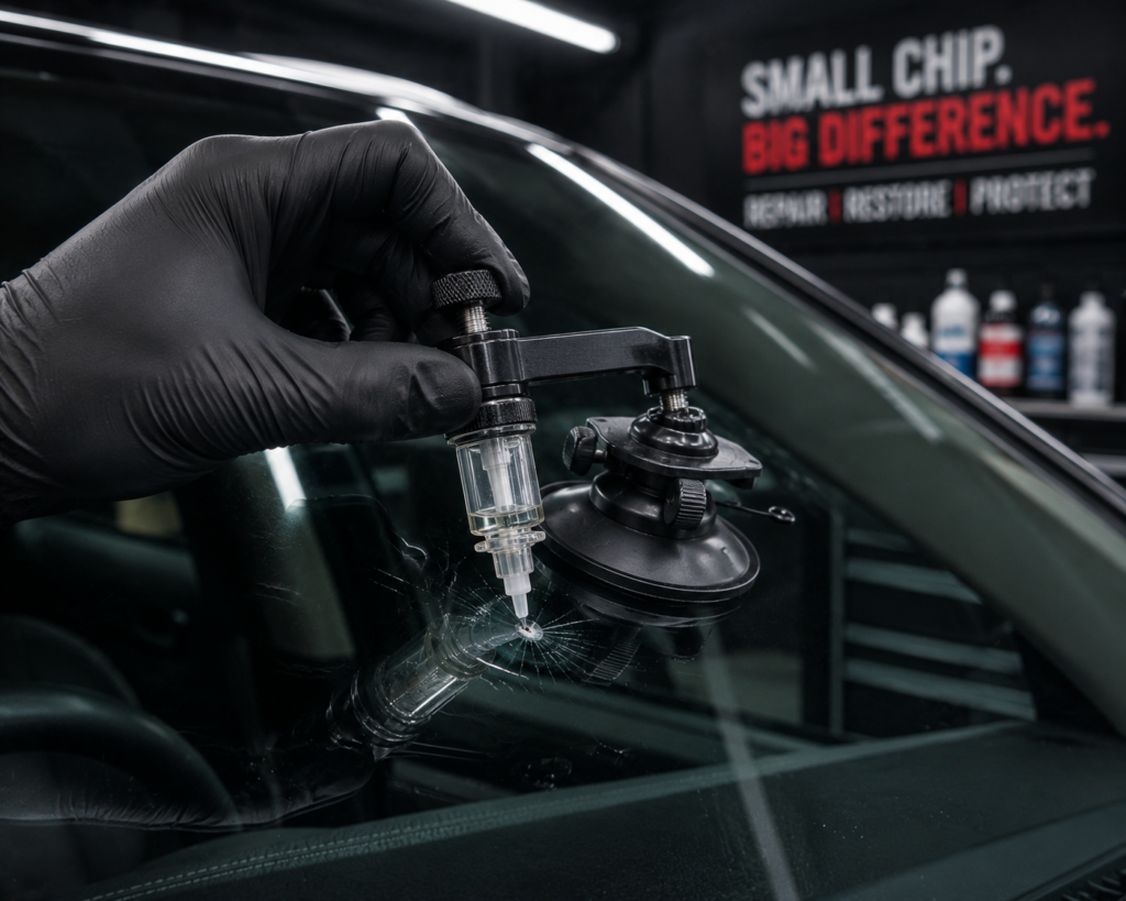 Windshield Stone Chip Repair